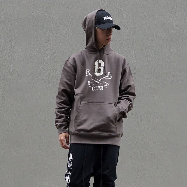 MSGR パーカー / CROSS BONE 10oz PULL HOOD