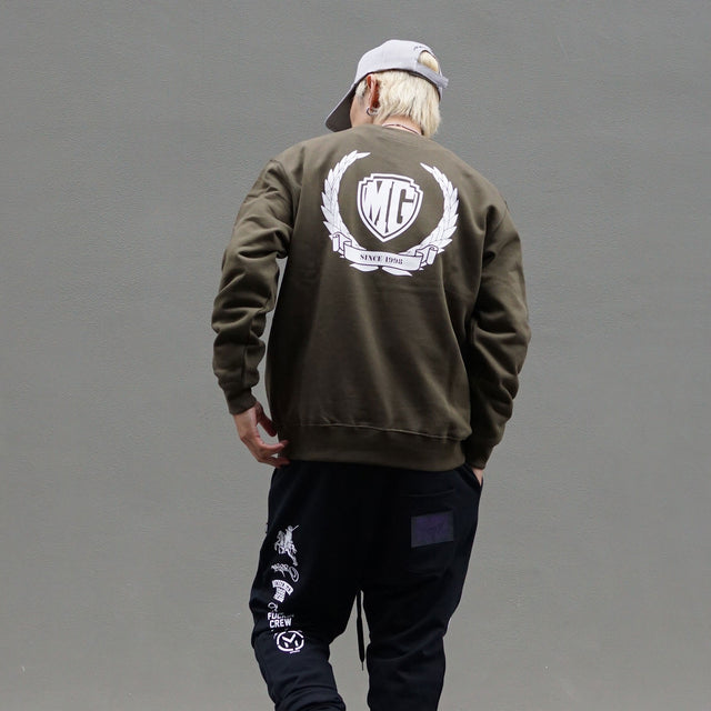 MSGR トレーナー / IVY EMBLEM 10oz PILE CREW