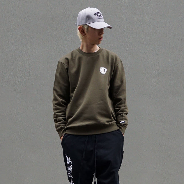 MSGR トレーナー / IVY EMBLEM 10oz PILE CREW