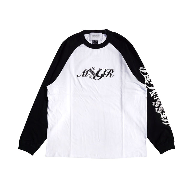 MSGR ロンT / GANGSTAR LOGO RAGLAN LT