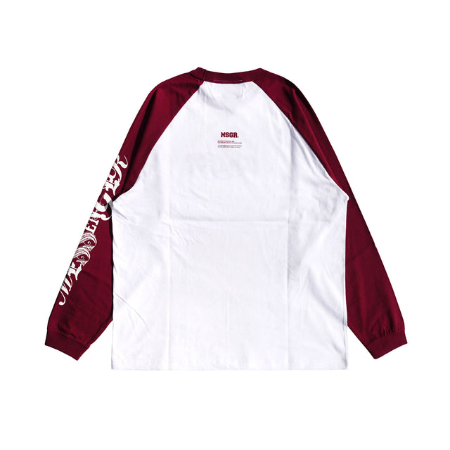 MSGR ロンT / GANGSTAR LOGO RAGLAN LT