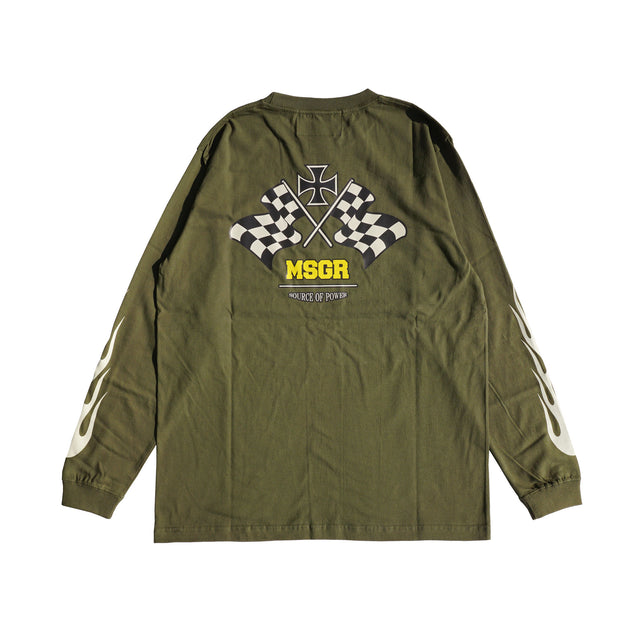 MSGR ロンT / FLAG LOGO LT