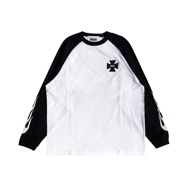 MSGR ロンT / FLAG LOGO RAGLAN LT