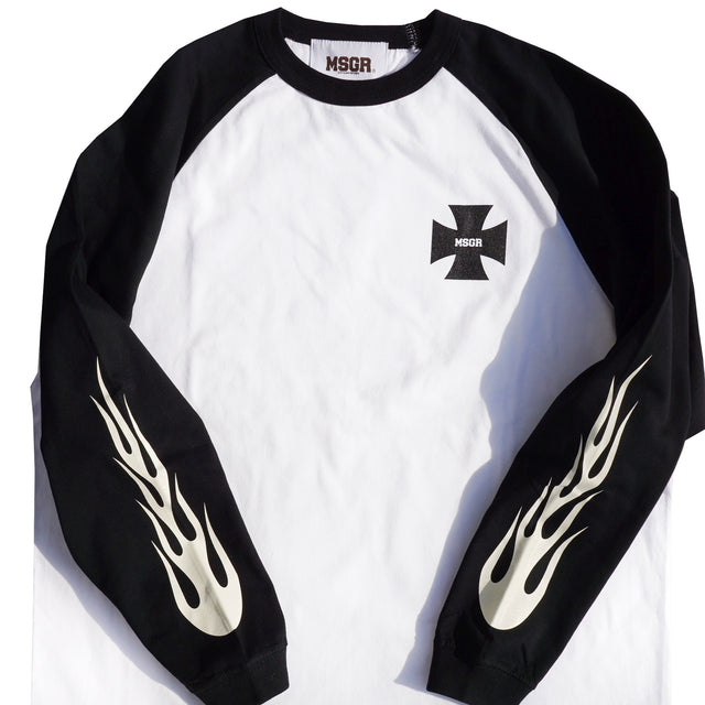 MSGR ロンT / FLAG LOGO RAGLAN LT