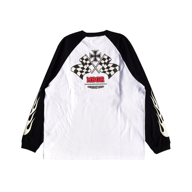 MSGR ロンT / FLAG LOGO RAGLAN LT