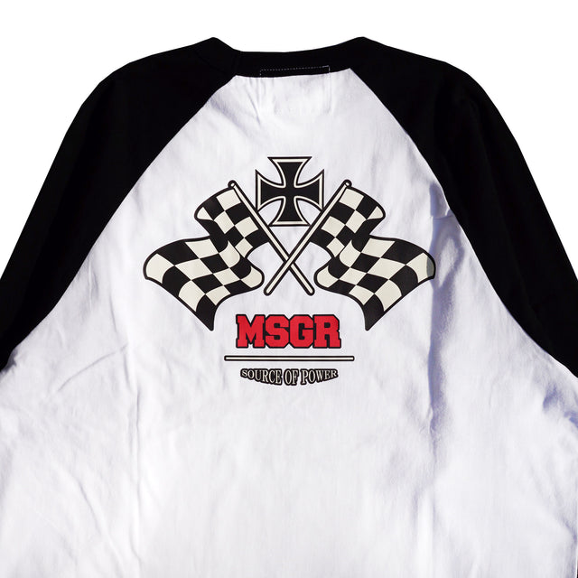 MSGR ロンT / FLAG LOGO RAGLAN LT