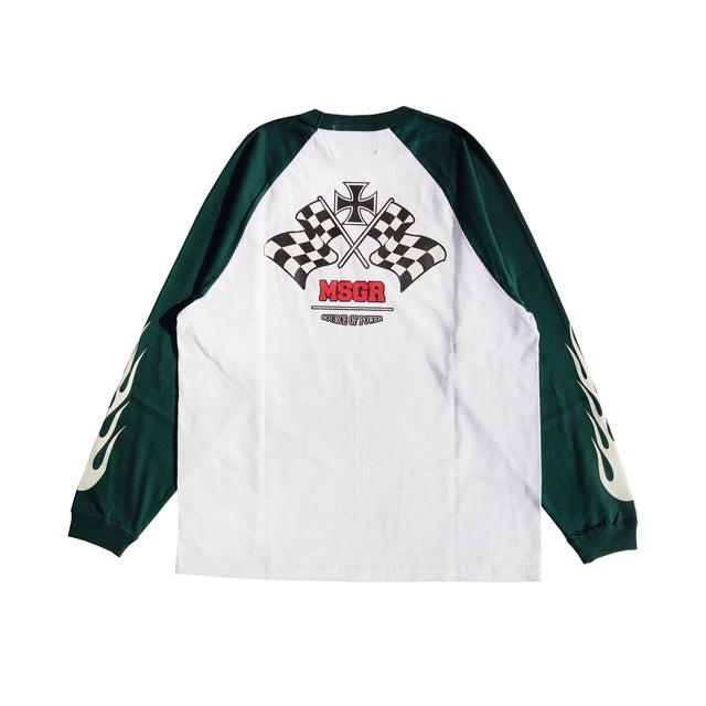 MSGR ロンT / FLAG LOGO RAGLAN LT
