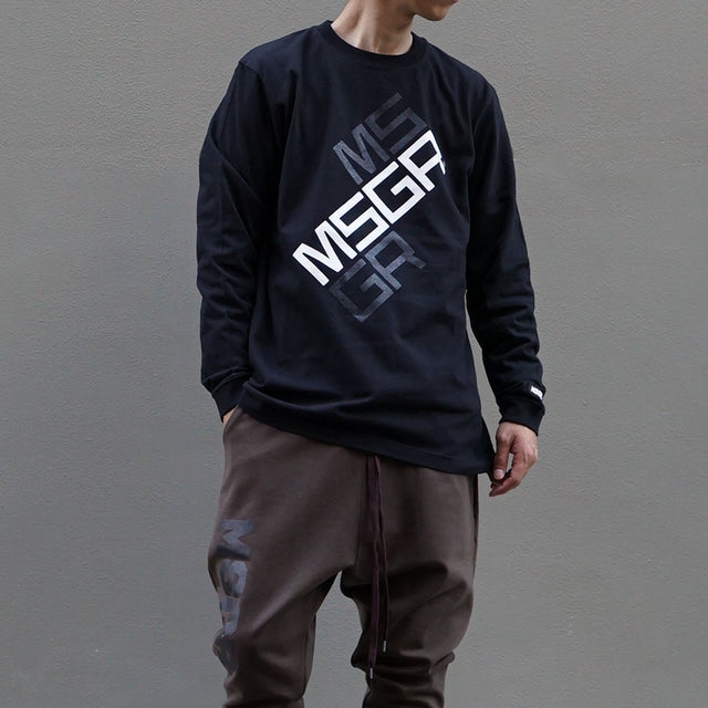 MSGR ロンT / OBRICK SQUARE LOGO LT