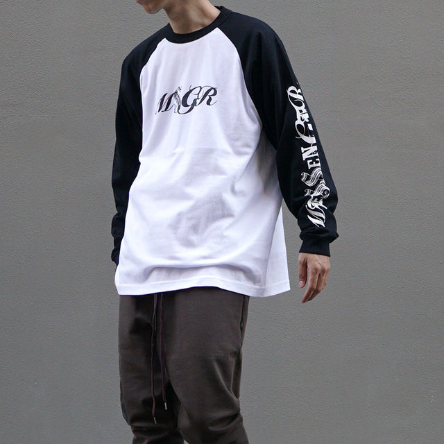 MSGR ロンT / GANGSTAR LOGO RAGLAN LT