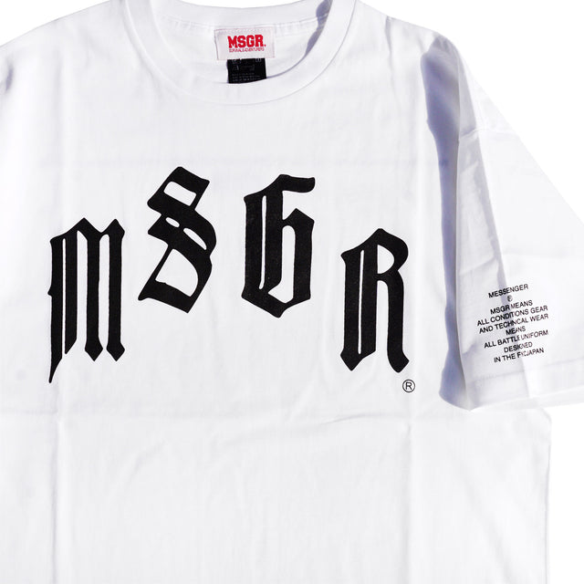 MSGR Tシャツ / OLD ENGLISH ARCH LOGO 6.5 TEE