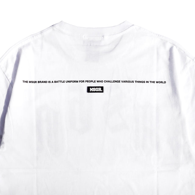 MSGR Tシャツ / OLD ENGLISH ARCH LOGO 6.5 TEE