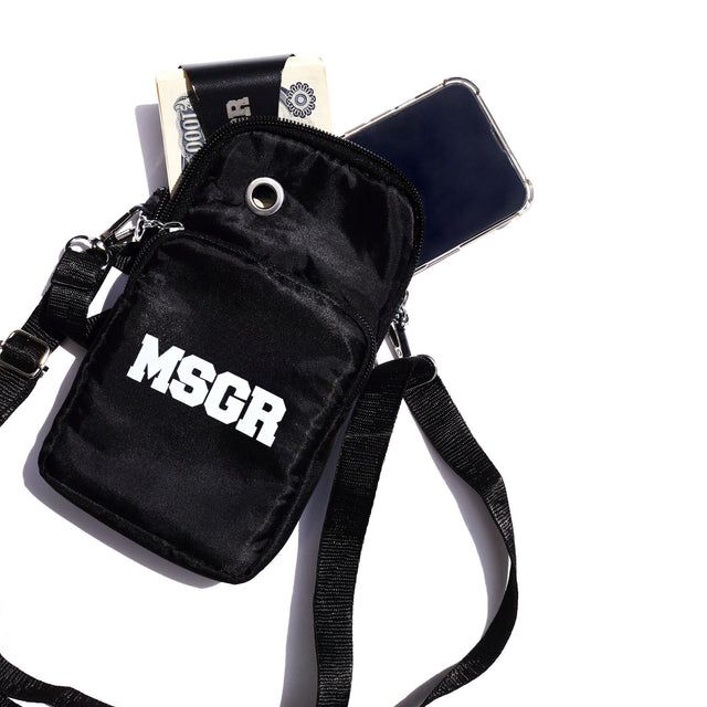 MSGR バッグ / BLOCK LOGO POUCH
