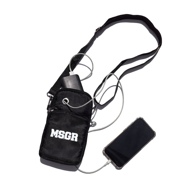 MSGR バッグ / BLOCK LOGO POUCH
