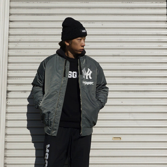 LMTDGRPC ジャケット / BOMBER JACKET WITH HOOD