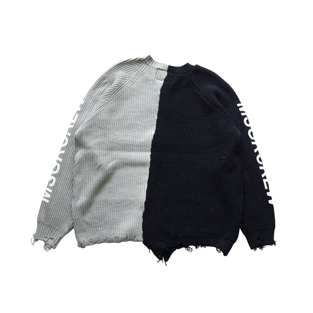 MSGRトップス / Damage Sweater