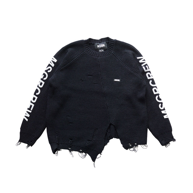 MSGRトップス / Damage Sweater