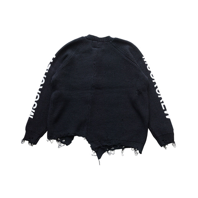 MSGRトップス / Damage Sweater