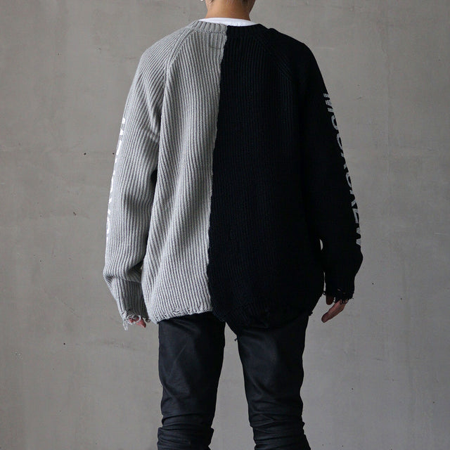 MSGRトップス / Damage Sweater