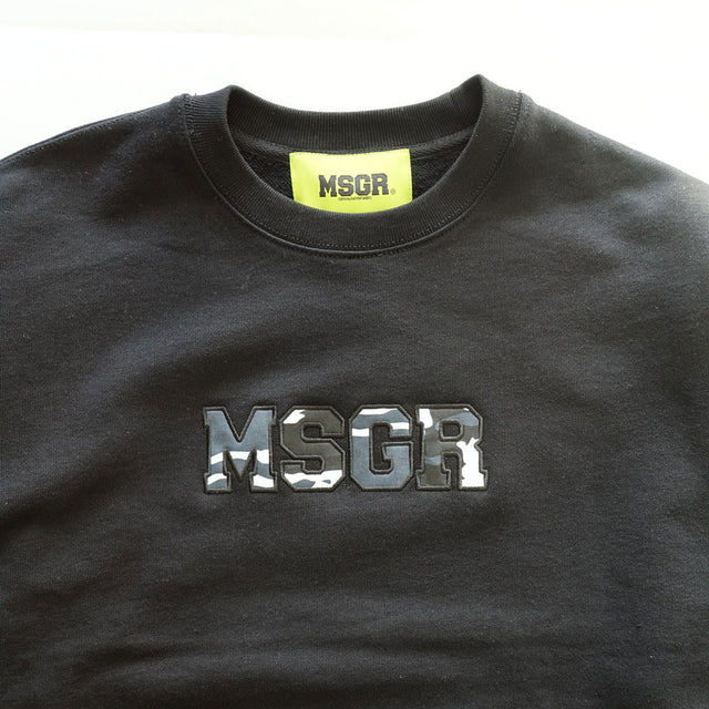 MSGR トレーナー / URBAN MG CAMO EMBLOID HEAVYWEIGHT CREW