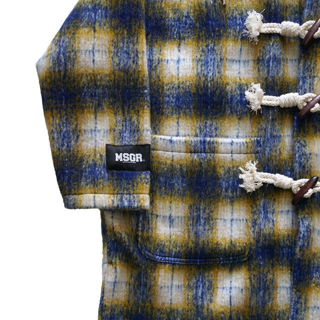 MSGR ジャケット / CHECK DUFFLE COAT