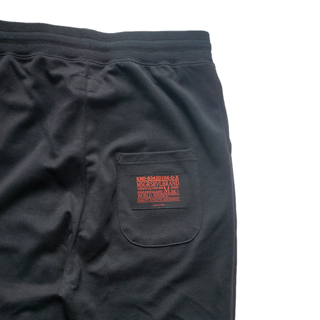 MSGRパンツ / STYLISH PONCH JOGGER-BLACKSWORD EMB