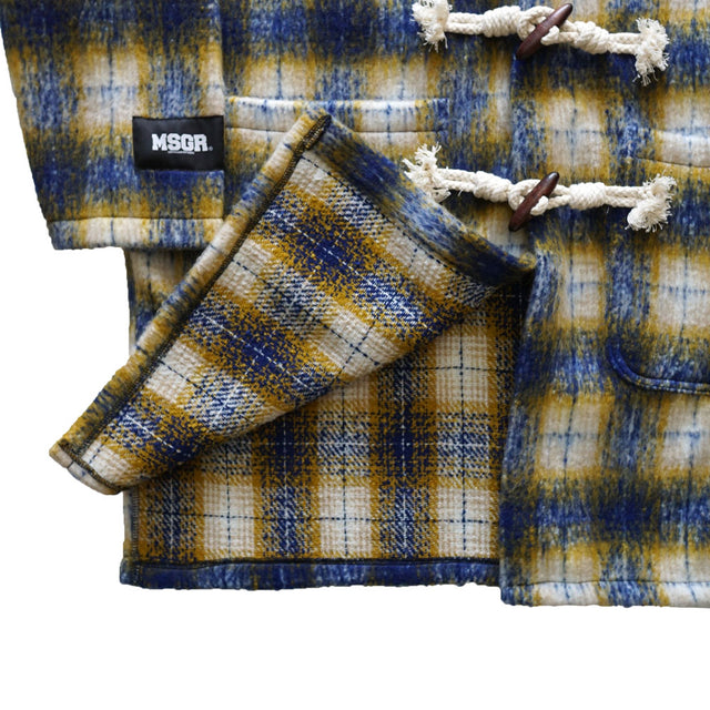 MSGR ジャケット / CHECK DUFFLE COAT
