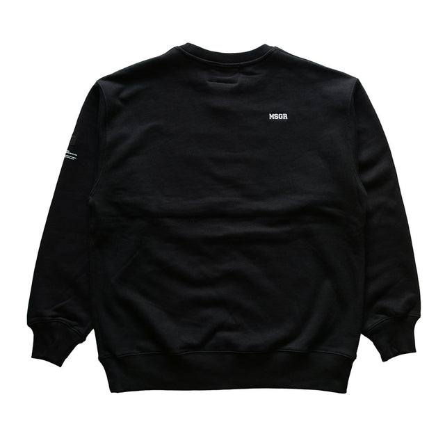 MSGR トレーナー / BLOCK LOGO 18 EMBLOID HEAVYWEIGHT CREW