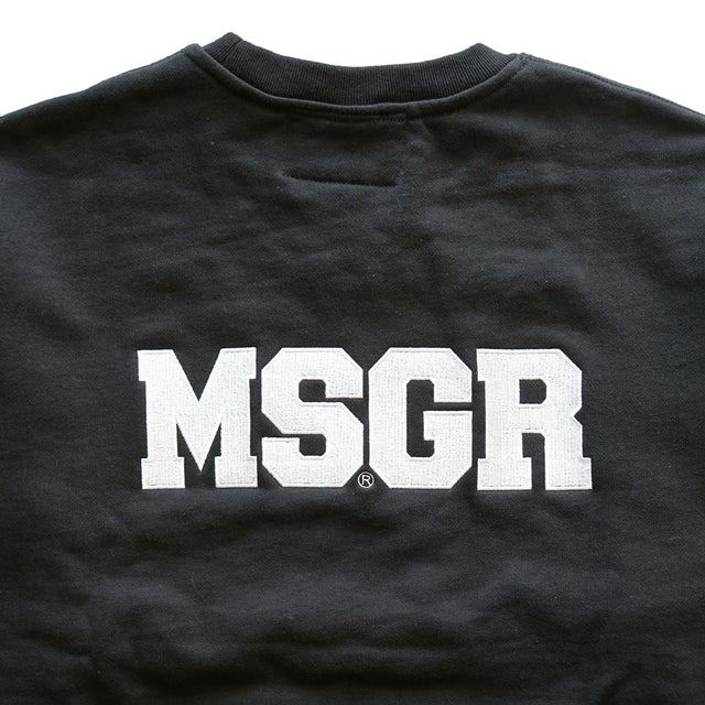 MSGR トレーナー / BLOCK LOGO 4+28 EMBLOID HEAVYWEIGHT CREW