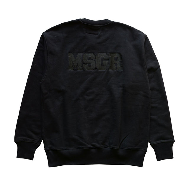 MSGR トレーナー / BLOCK LOGO 4+28 EMBLOID HEAVYWEIGHT CREW