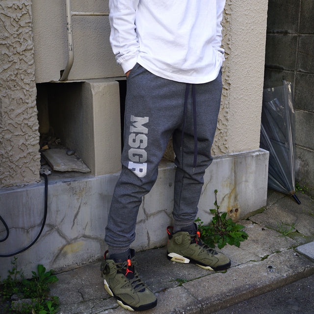 MSGR ジョガーパンツ / STYLISH PONCH JOGGER-LOGO LIMIT COLOR