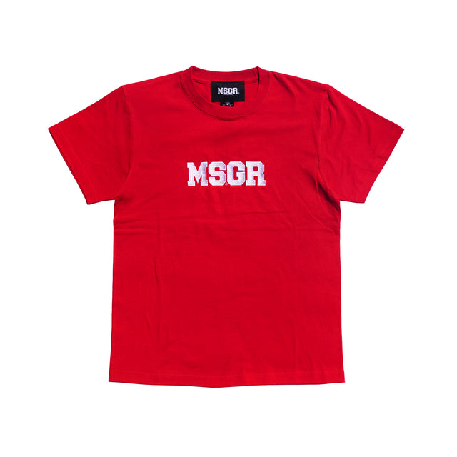 MSGR TEEシャツ / 18+4 EMBLOID LOGO TEE