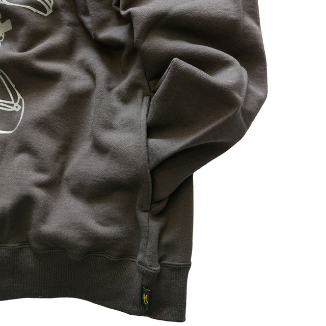 MSGR パーカー / WOODBOY OVER HOOD