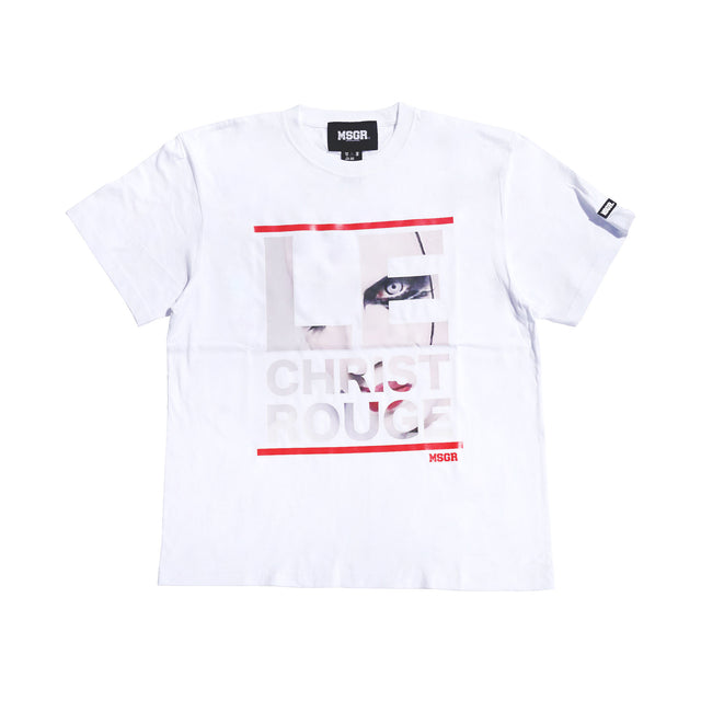 MSGR TEEシャツ / LE CHRIST ROUGE TEE