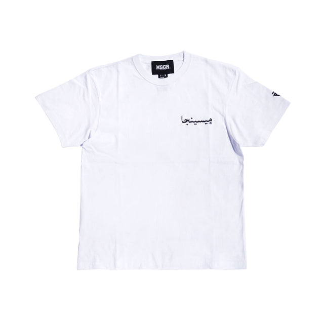 MSGR TEEシャツ / ARABIC LOGO EMB TEE