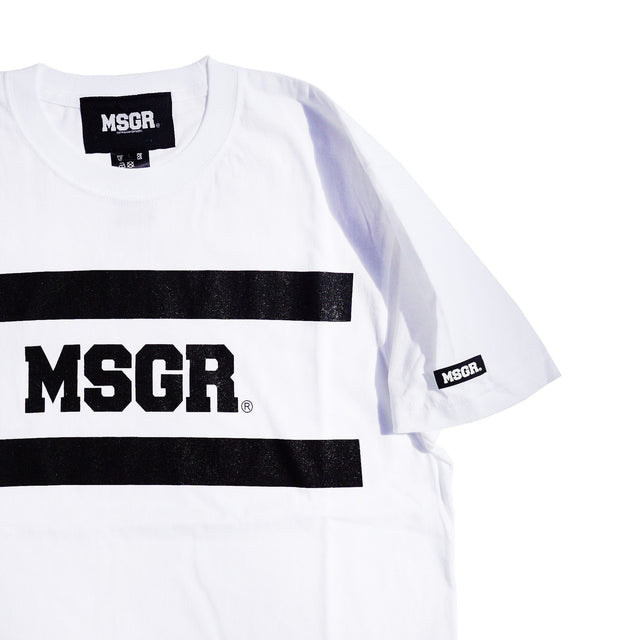 MSGR TEEシャツ / BAR LOGO TEE