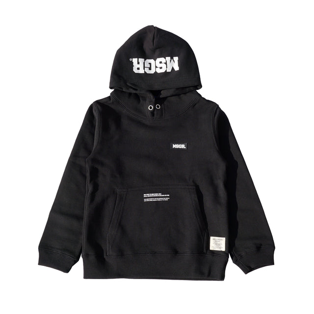 MSGR キッズパーカー / KID'S SILICON LABEL PULL HOOD