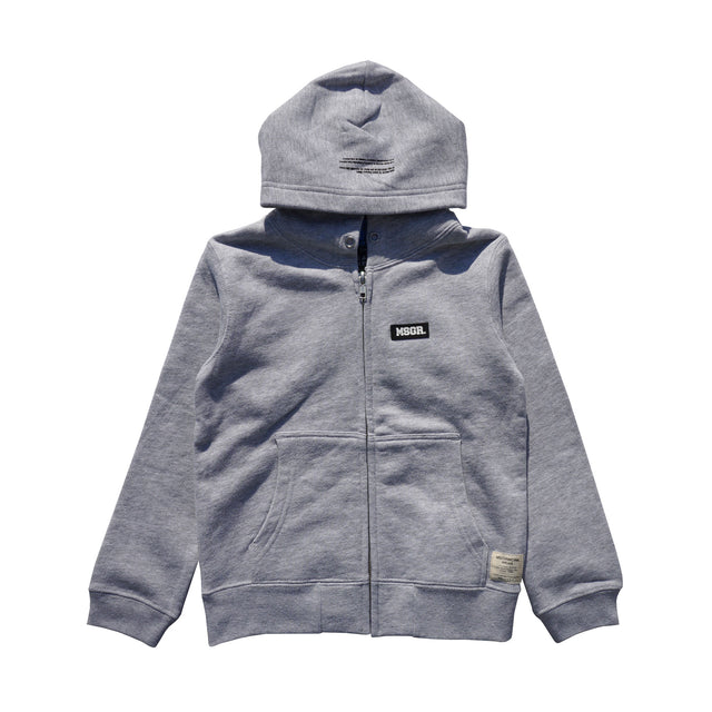MSGR キッズジップパーカー / KID'S SILICON LABEL ZIP HOOD