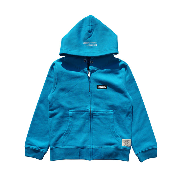 MSGR キッズジップパーカー / KID'S SILICON LABEL ZIP HOOD