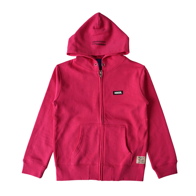 MSGR キッズジップパーカー / KID'S SILICON LABEL ZIP HOOD