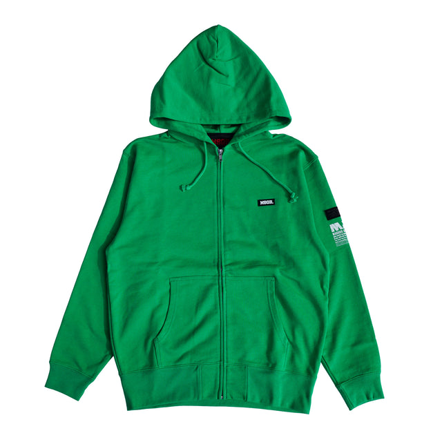 MSGR ジップパーカー / BLOCK LOGO ZIP HOOD