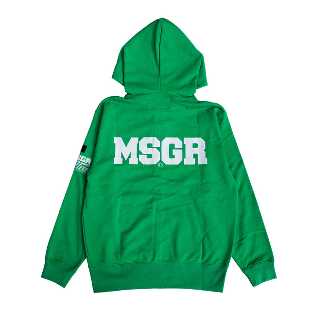 MSGR ジップパーカー / BLOCK LOGO ZIP HOOD
