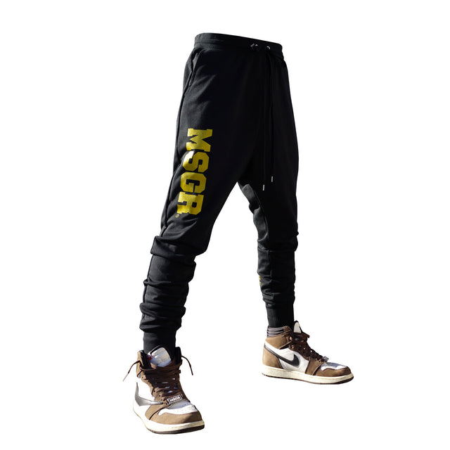 MSGR ジョガーパンツ / STYLISH PONCH JOGGER-LOGO LIMIT COLOR