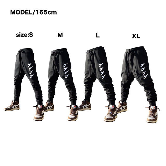 MSGR ジョガーパンツ / STYLISH PONCH JOGGER-BLACK SWORD
