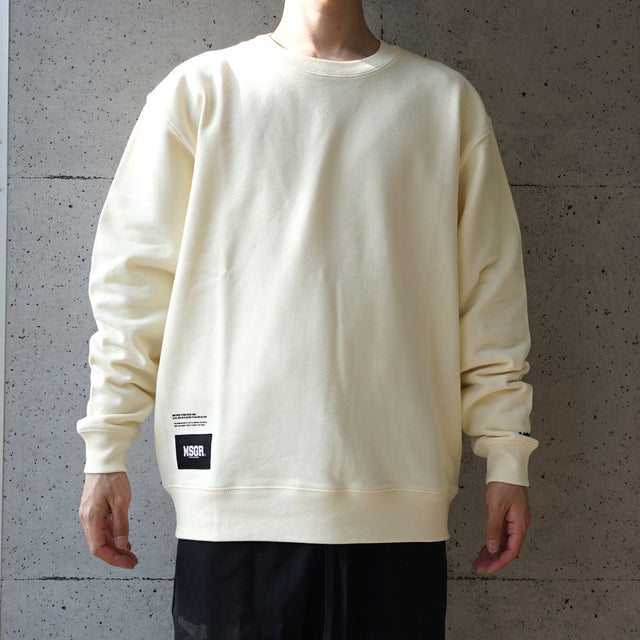 MSGR トレーナー / BIG LABEL PILE CREW