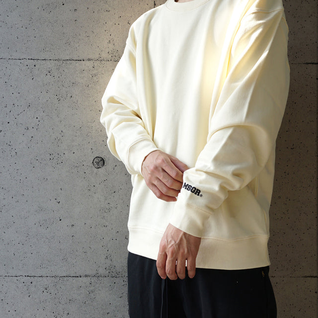 MSGR トレーナー / BIG LABEL PILE CREW