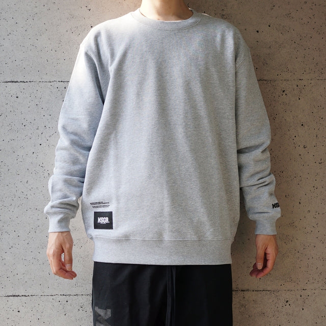 MSGR トレーナー / BIG LABEL PILE CREW