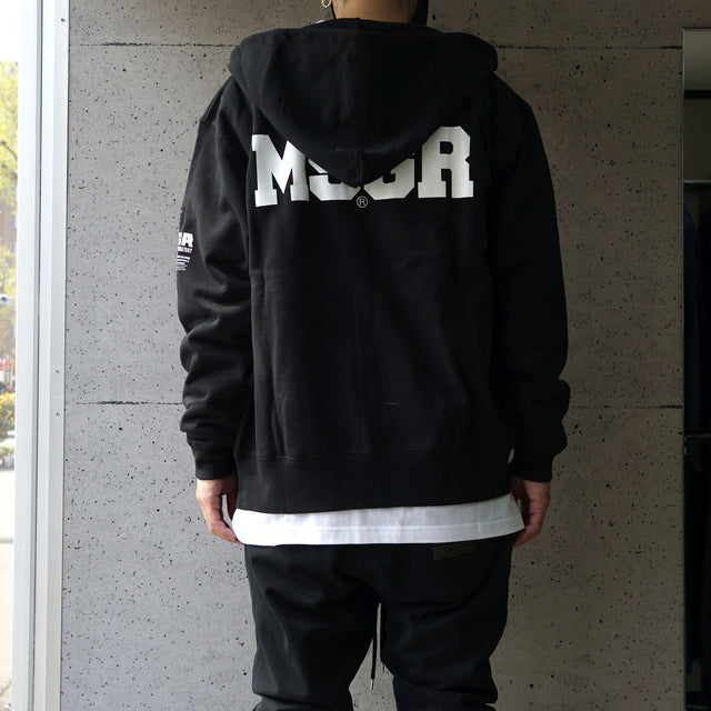 MSGR ジップパーカー / BLOCK LOGO ZIP HOOD