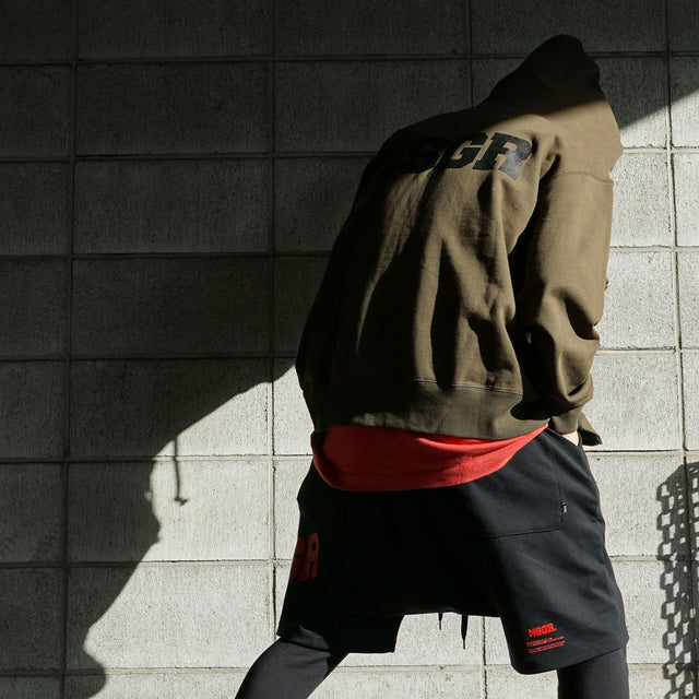 MSGR ジップパーカー / BLOCK LOGO ZIP HOOD