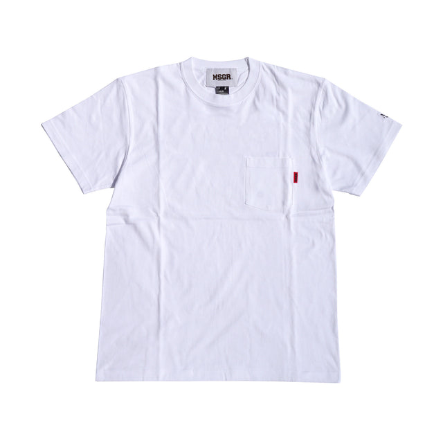 MSGR Tシャツ / 28 LOGO EMB POCKET TEE
