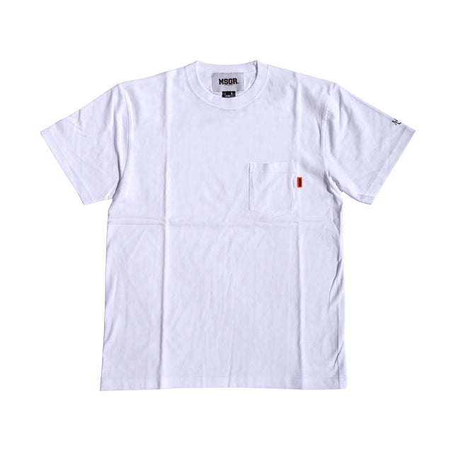 MSGR Tシャツ / 28 LOGO EMB POCKET TEE